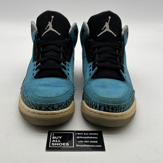 Size 9 - Air Jordan 3 Retro Powder Blue (136064-406)