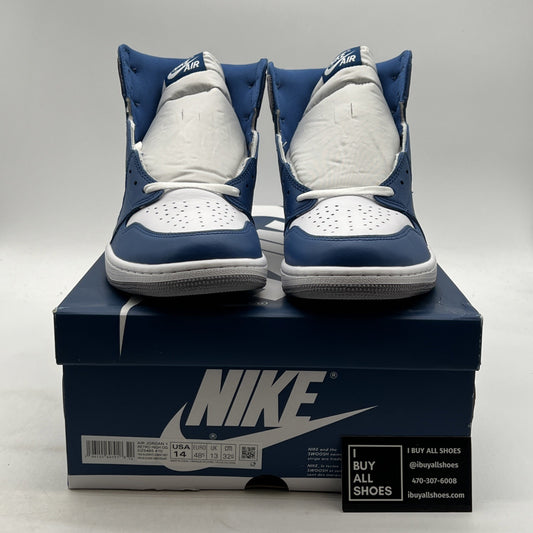 Size 14 - Air Jordan 1 Retro OG High True Blue (DZ5485-410)