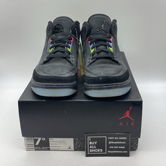 Size 7.5 - Air Jordan 3 Retro SE Quai 54 2018 (AT9195-001)