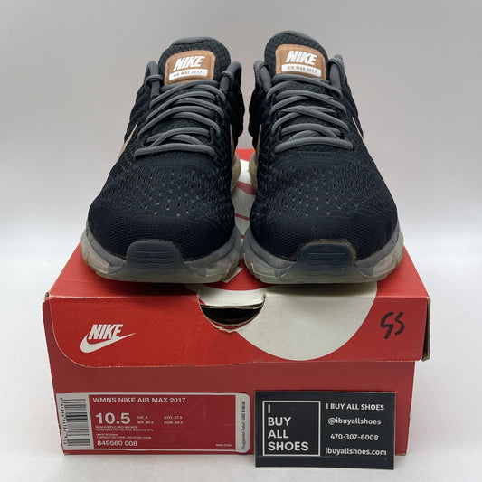Size 10.5W - Nike Air Max 2017 Black Pink (849560-008)