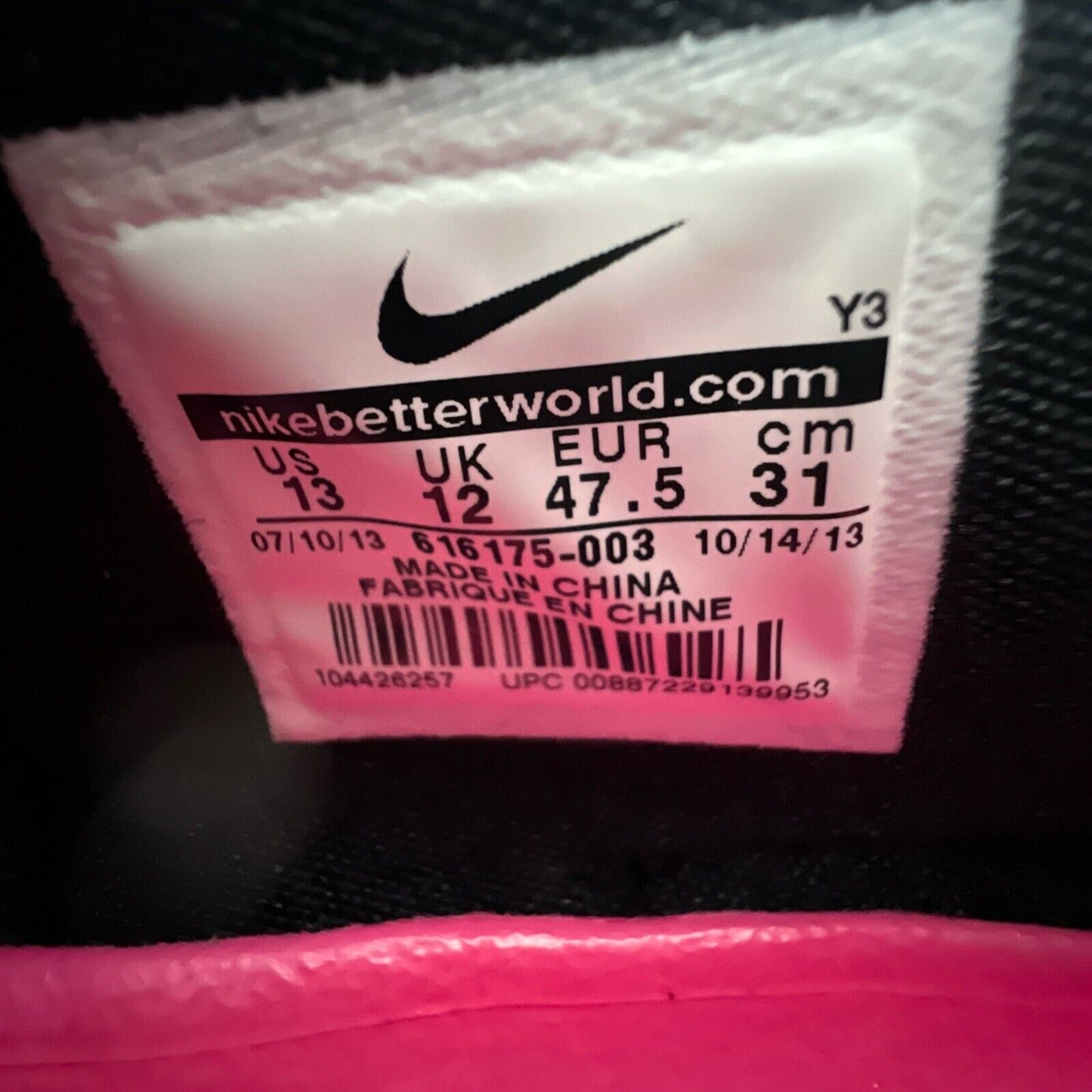 Size 13 - Nike LeBron 11 Miami Nights (616175-003)