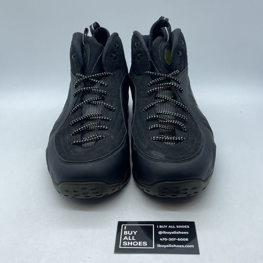 Size 13 - Nike 1/2 Cent Black Silver Suede Leather (344646-001)