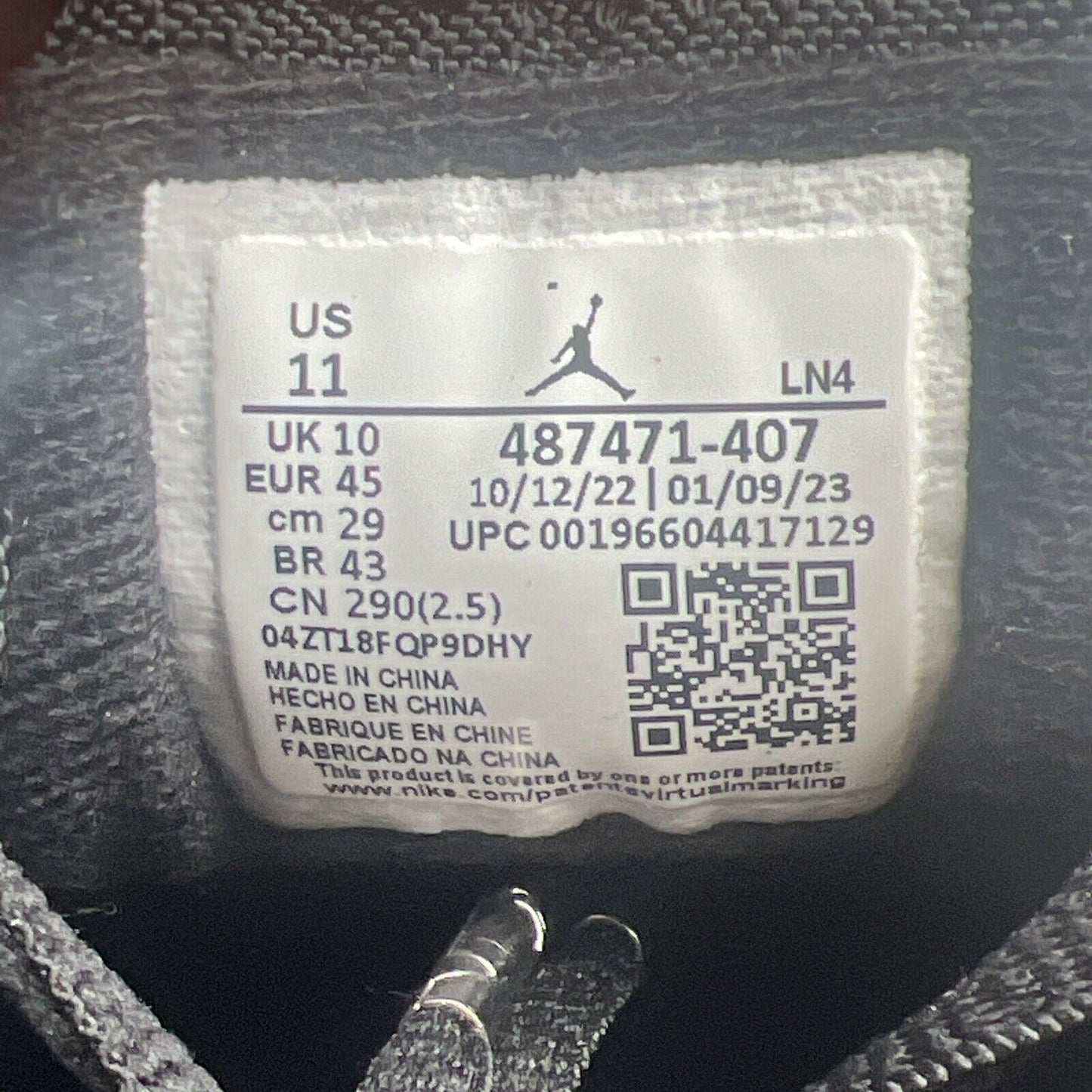 Size 11 - Air Jordan 14 Retro Laney Black Yellow White Suede (487471-407)