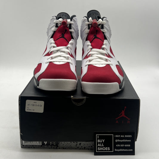 Size 9 - Air Jordan 6 Retro 2014 Carmine (384664-160)