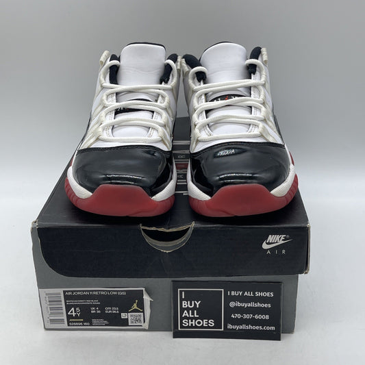 Size 4.5Y - Air Jordan XI 11 Retro Low GS Concord Bred (528896-160)