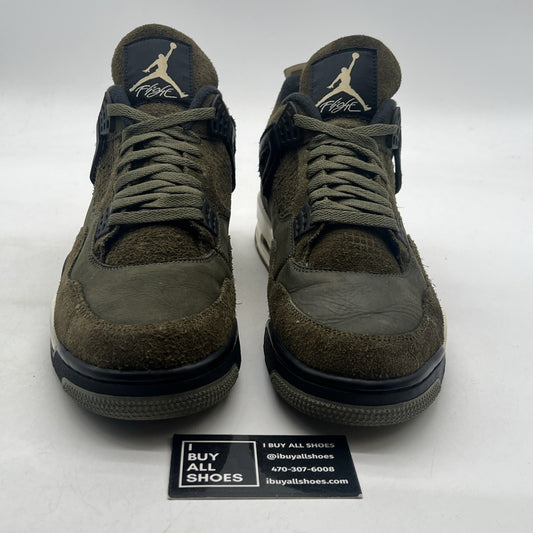 Size 12 - Air Jordan 4 SE Retro Low Craft - Olive (FB9927-200)