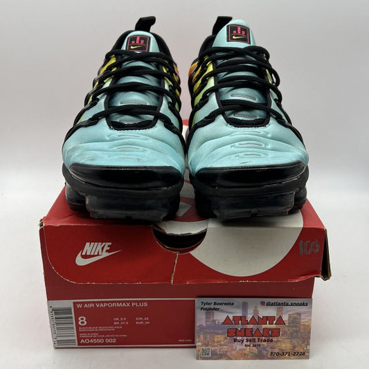 Size 8 - Nike Air VaporMax Plus Tropical Sunset W Orange Black (AO4550-002)
