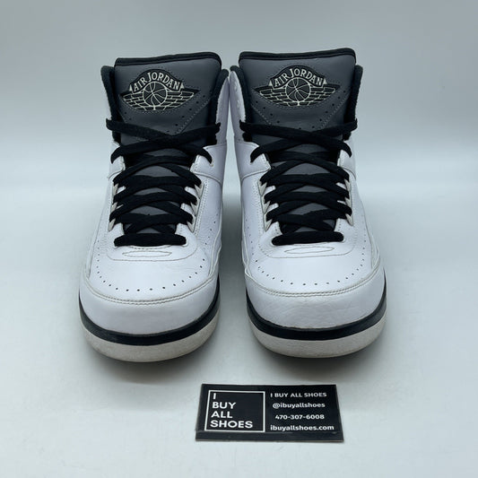 Size 11.5 - Air Jordan 2 Retro Wing It White Black Leather (834272-103)