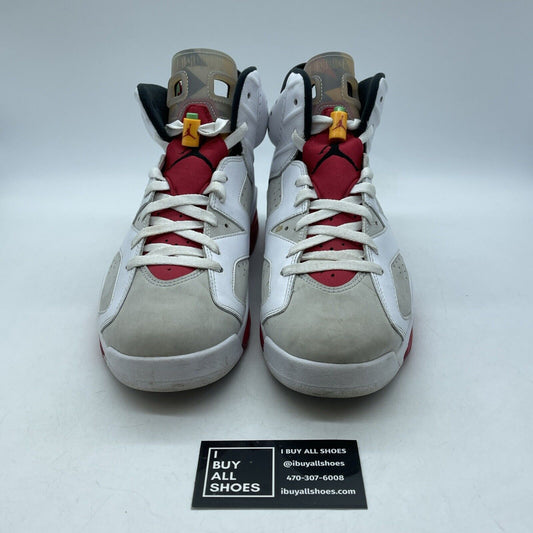 Size 10 - Air Jordan 6 Retro Hare White Tan Pink Suede Leather (CT8529-062)