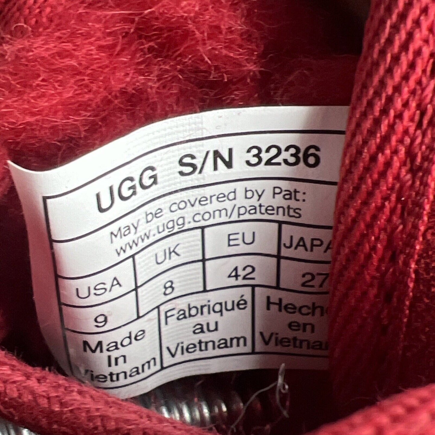 Size 9 - Women’s UGG® Neumel Chukka Boot Samba Red