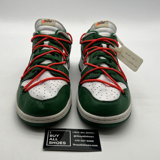 Size 12 - Nike Dunk Low x OFF-WHITE Pine Green 2019 (CT0856-100)