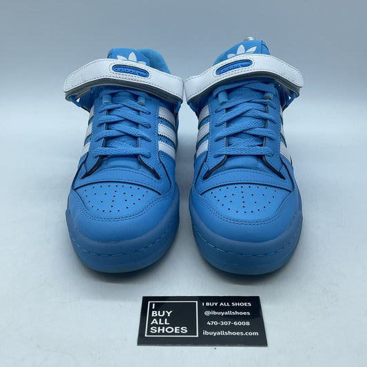 Size 7.5 - adidas Forum Low Sky Rush Blue White Leather (GW1614)