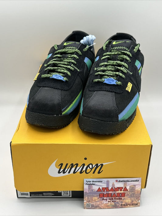 Size 7 - Nike Cortez Classic x Union LA Off Noir
