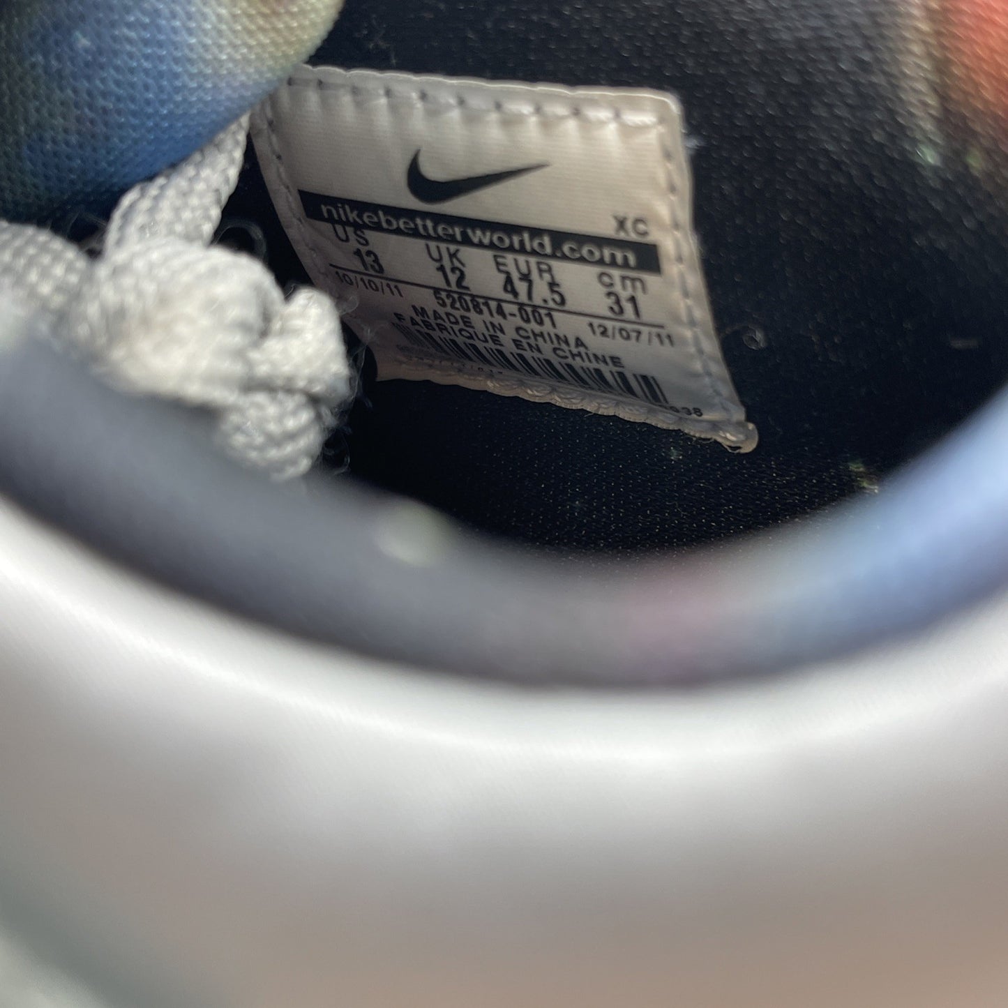 Size 13 - Nike Zoom KD 4 2012 All Star - Galaxy Grey Orange Suede (520814-001)