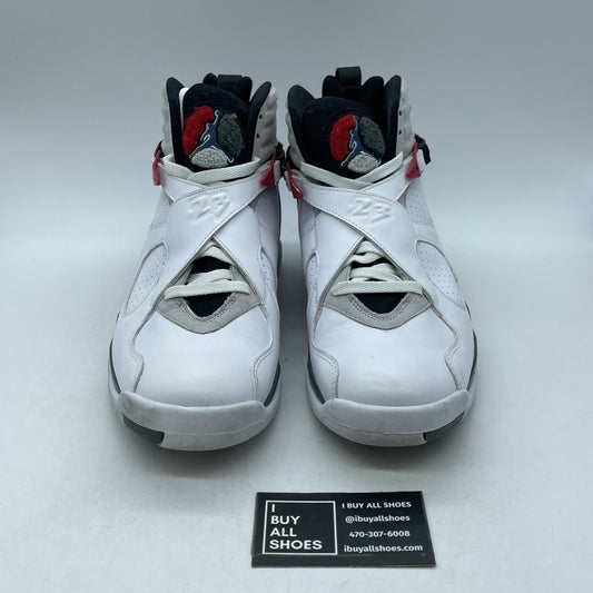 Size 11.5 - Air Jordan 8 Retro White 2013 (305381-103)