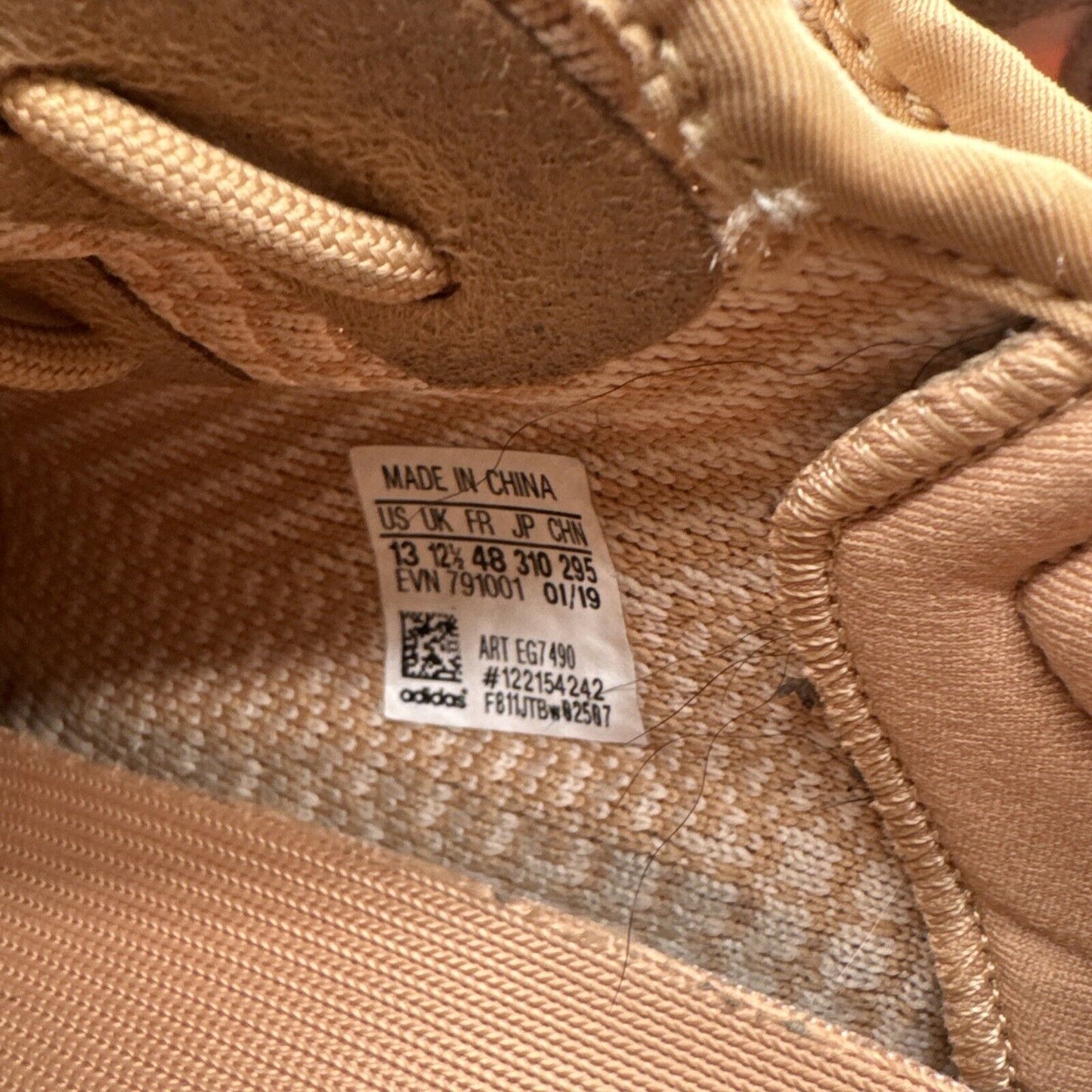 Size 13 adidas Yeezy Boost 350 V2 Clay 2019 Orange See Thru Icy Comfy Kanye