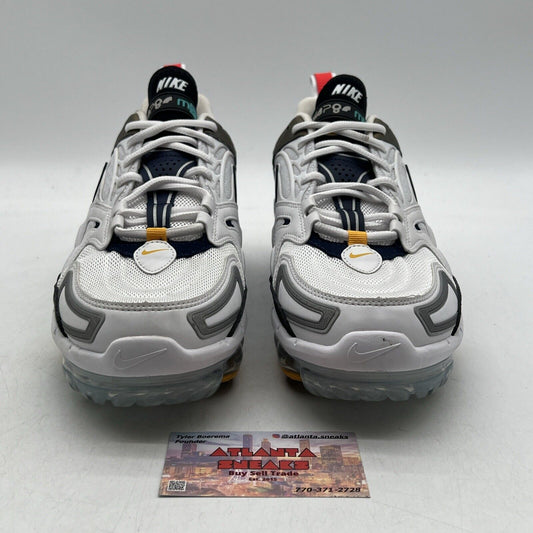 Size 11W - Nike Air VaporMax EVO Evolution of Icon W Navy Yellow (DC9113-100)