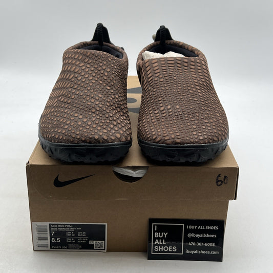 Size 7 - Nike ACG Moc Premium Cacao Wow Croc (FV4571-200)