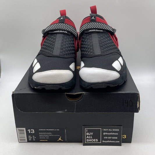 Size 13 - Air Jordan Trunner LX OG Black Gym Red (905222-001)