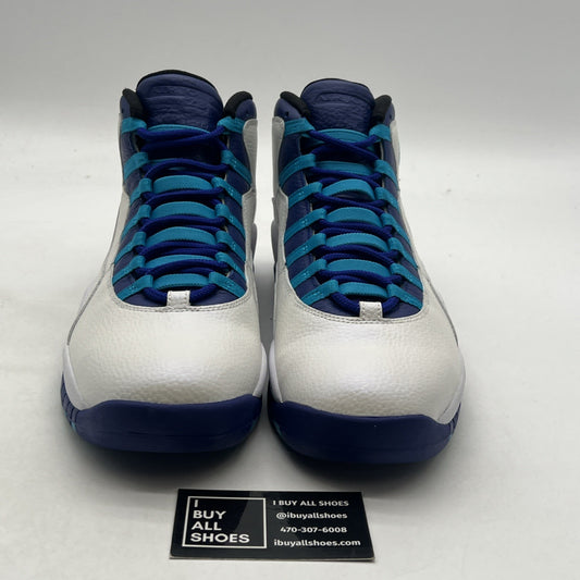 Size 12.5 - Air Jordan 10 Retro Charlotte Hornets (310805-107)
