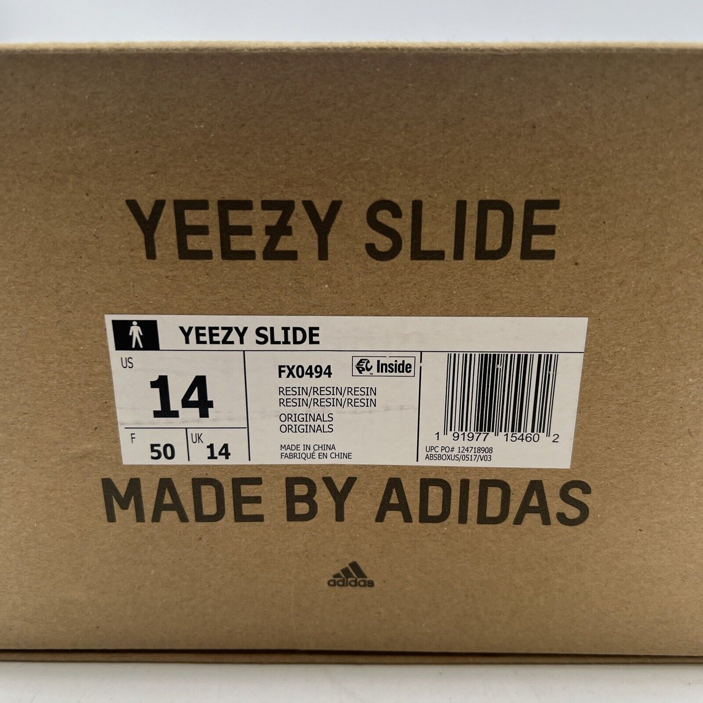 Size 14 - Adidas Yeezy Slide Resin (FX0494)