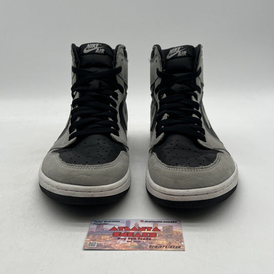 Size 12 - Jordan 1 Retro OG High Shadow 2.0 Leather Suede (575441-035)