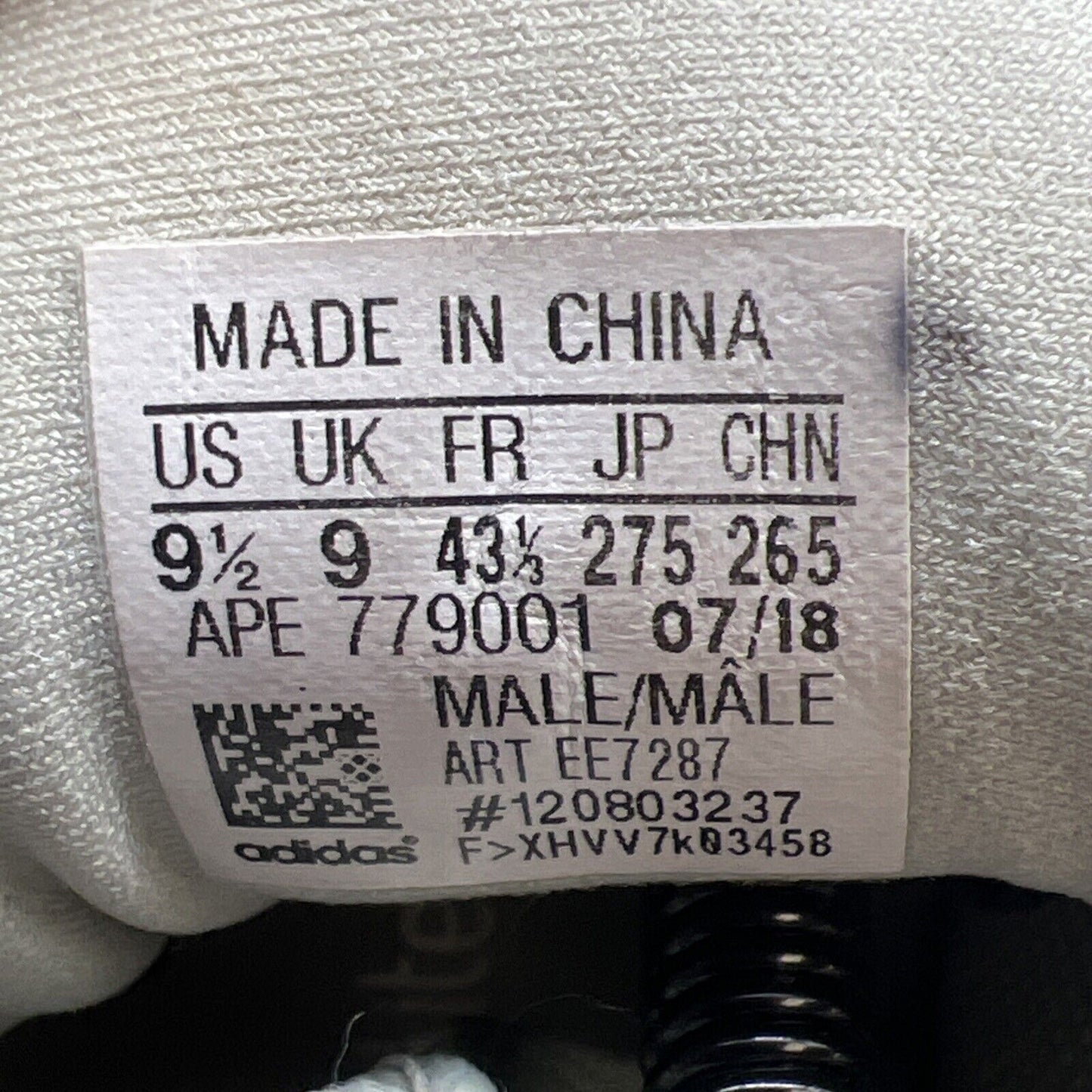 Size 9.5 - Adidas Yeezy 500 Salt (EE7287)