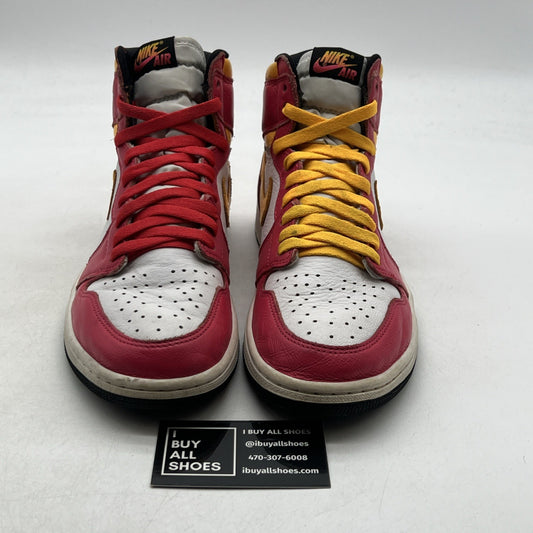 Size 10 - Air Jordan 1 Retro High OG Light Fusion Red 2021 (555088-603)
