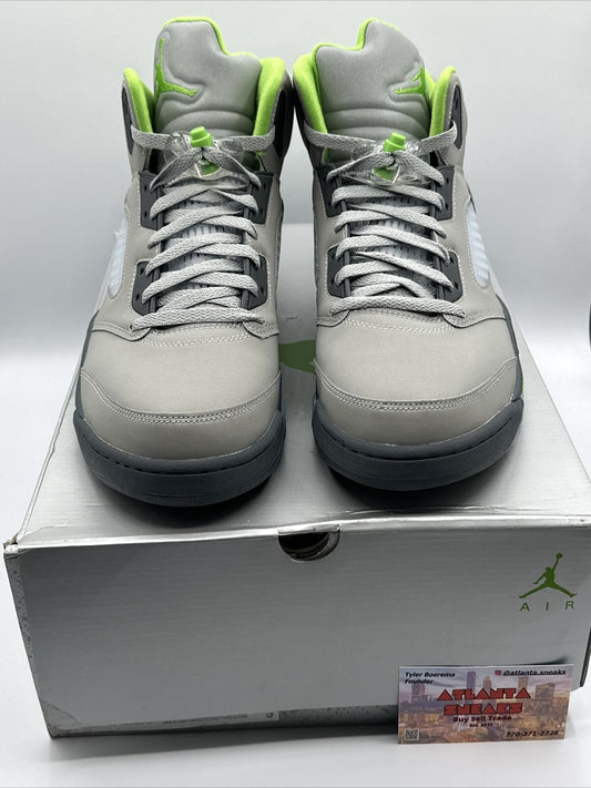 Size 13 - Jordan 5 Retro Green Bean