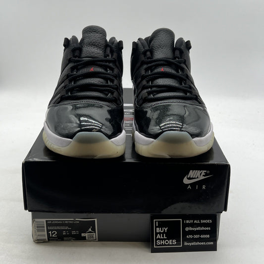 Size 12 - Air Jordan 11 Retro Low 72-10 (AV2187-001)