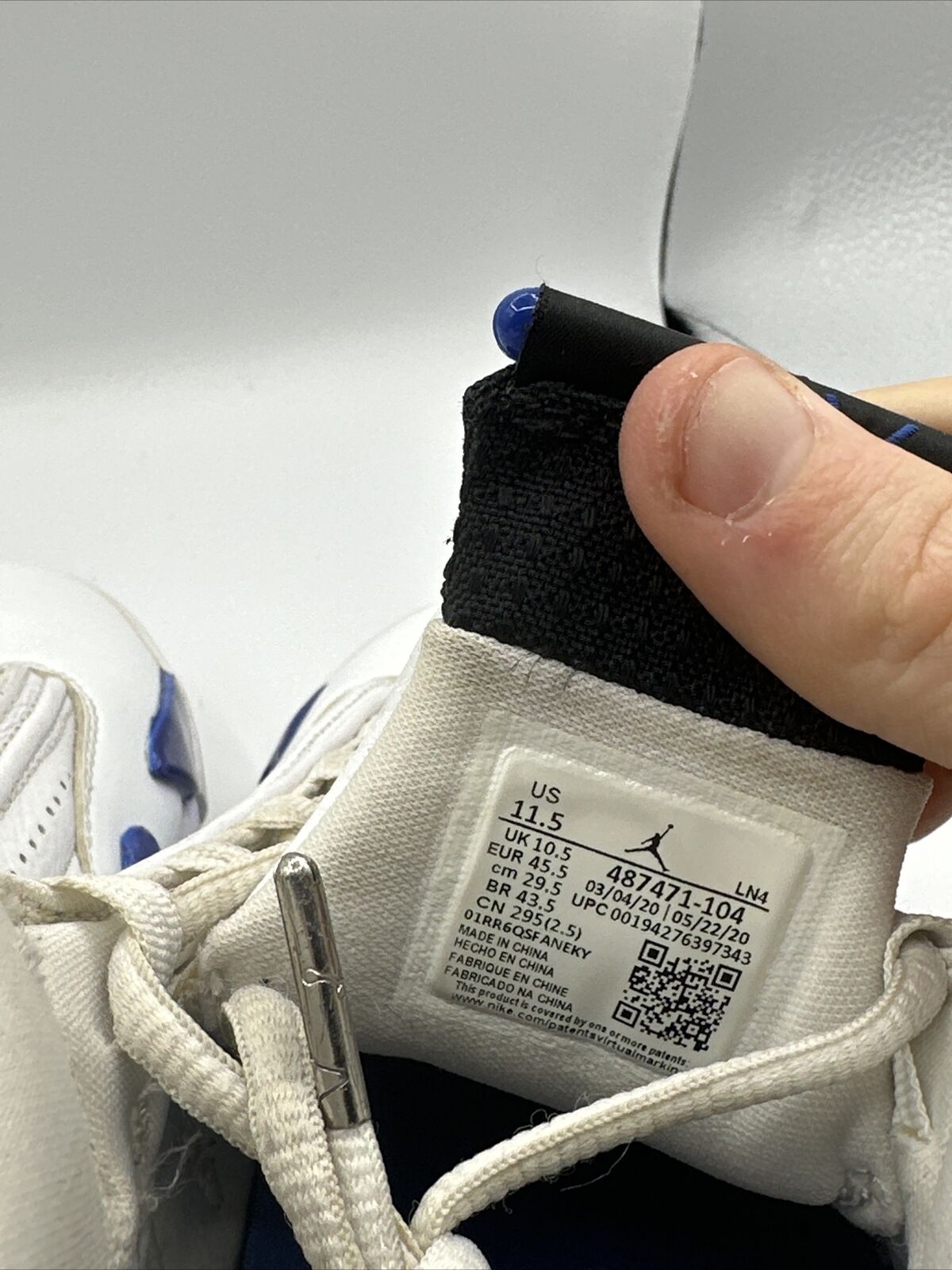 Size 11.5 - Jordan 14 Retro Hyper Royal 2020