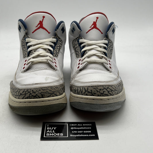 Size 12 - Air Jordan 3 Retro OG Mid True Blue (854262-106)