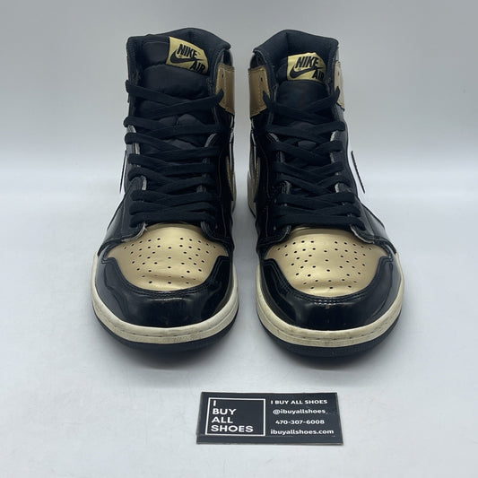 Size 13 - Air Jordan 1 Retro OG NRG High Gold Toe (861428-007)