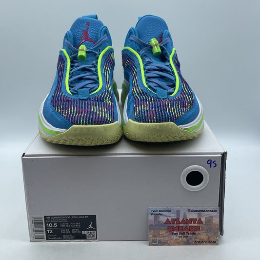 Size 10.5 - Luka Doncic x Air Jordan 36 PF Low Laser Blue White (DN4195-430)