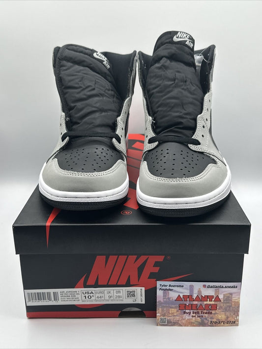 Jordan 1 Retro High Shadow 2.0 Men's Athletic Shoes - Black/Light Smoke...