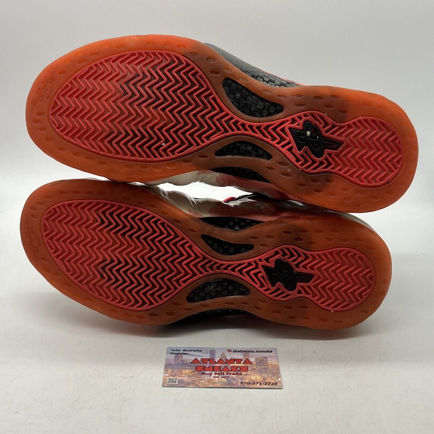 Size 12 - Nike Air Foamposite One Prm Thermal Map Black Suede (575420-600)