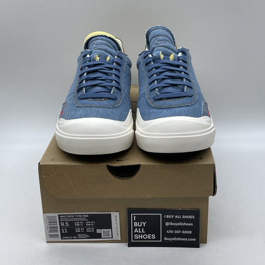 Size 9.5 - Nike Drop Type Premium Denim Suede (CW6213-461)