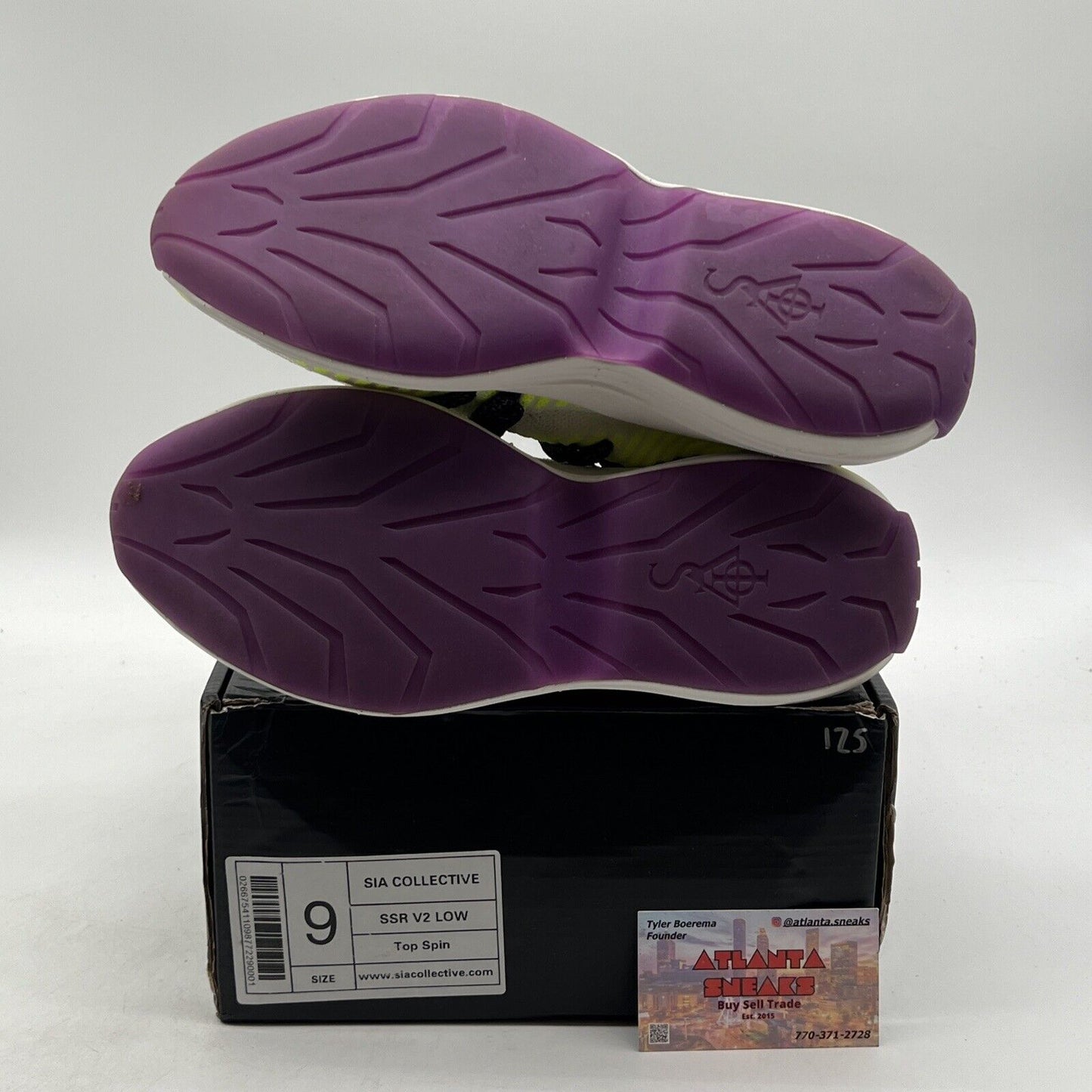 Size 9 - Sia Collective SSR V2 Low "Top Spin”