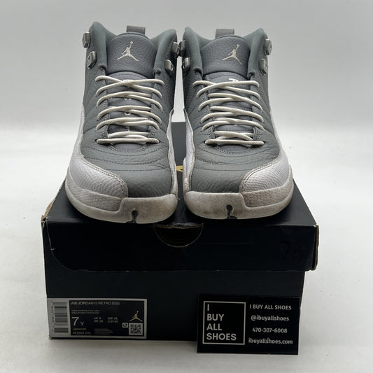 Size 7Y - Air Jordan 12 Stealth 2022 (153265-015)