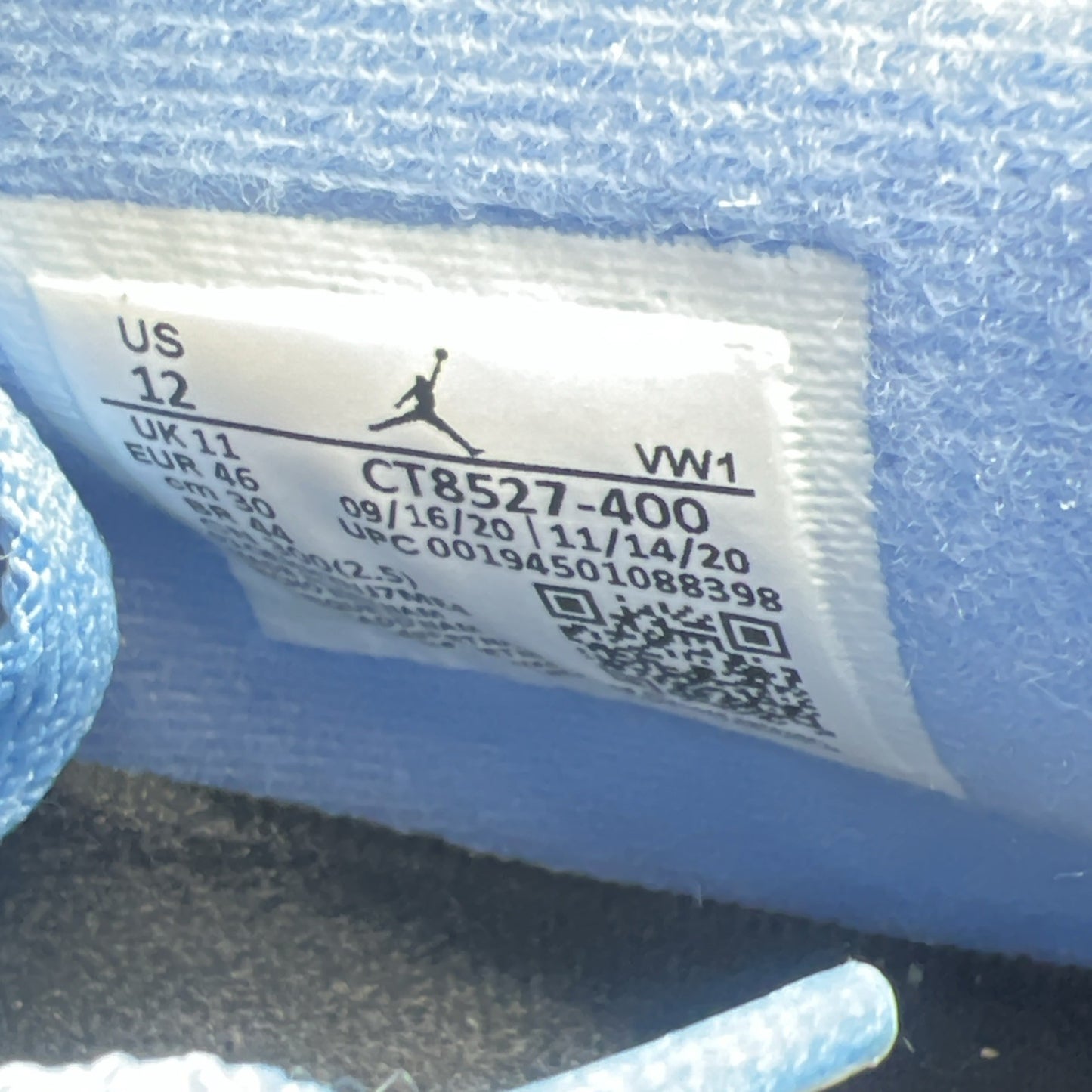 Size 12 - Air Jordan 4 Retro Mid University Blue (CT8527-400)