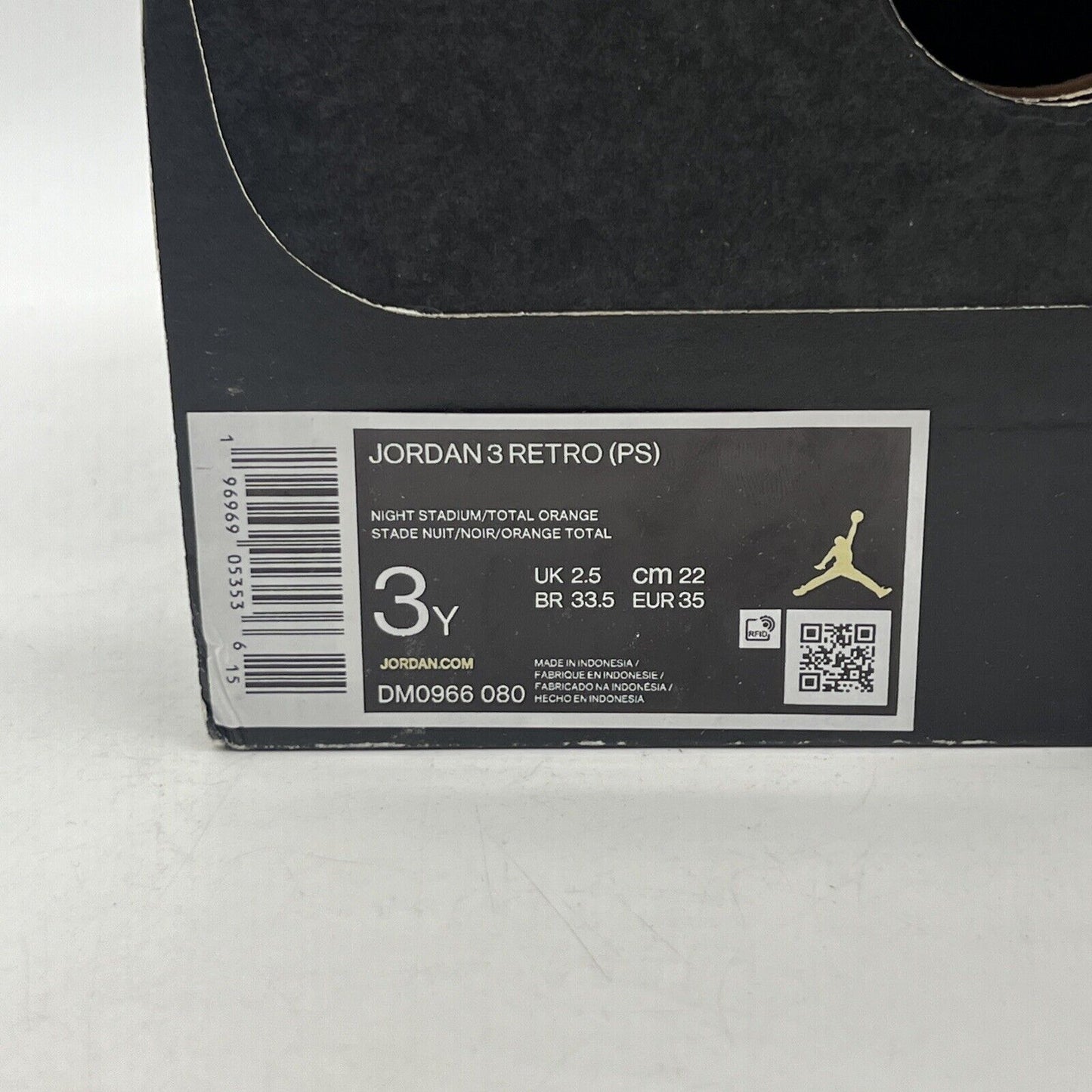 Size 3 (PS) - Jordan 3 Retro 2023 Mid Fear Pack Grey White Suede (DM0966-080)