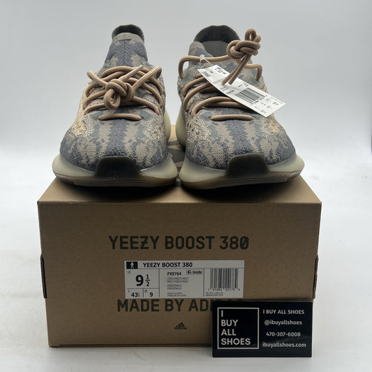 Size 9.5 - adidas Yeezy Boost 380 Mist Non-Reflective (FX9764)