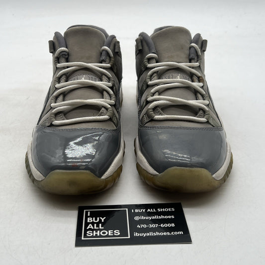 Size 5.5Y - Air Jordan 11 Retro Low Cool Grey 2018 (528896-003)