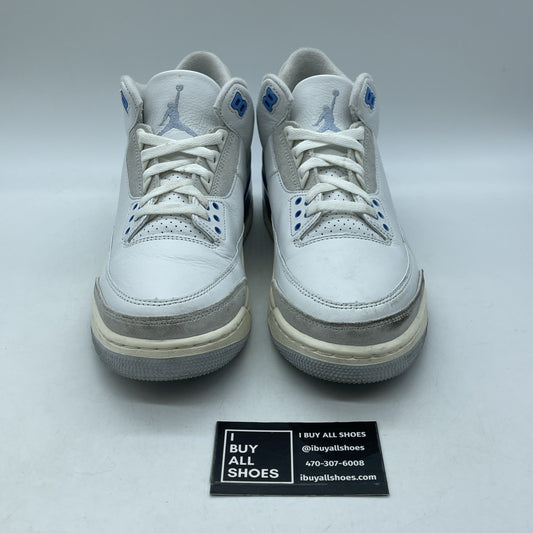 Size 9 - Air Jordan 3 Retro Lucky Shorts Grey White Suede Leather (CT8532-101)