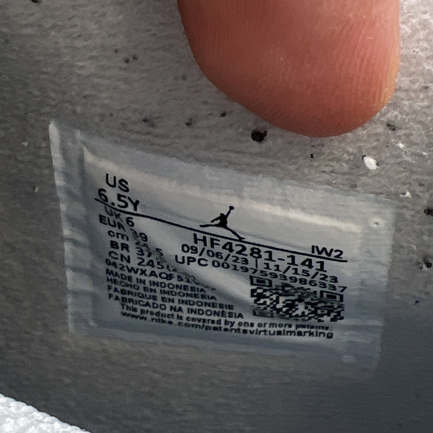 Size 6.5Y - Air Jordan 4 Retro 2024 Military Blue (HF4281-141)