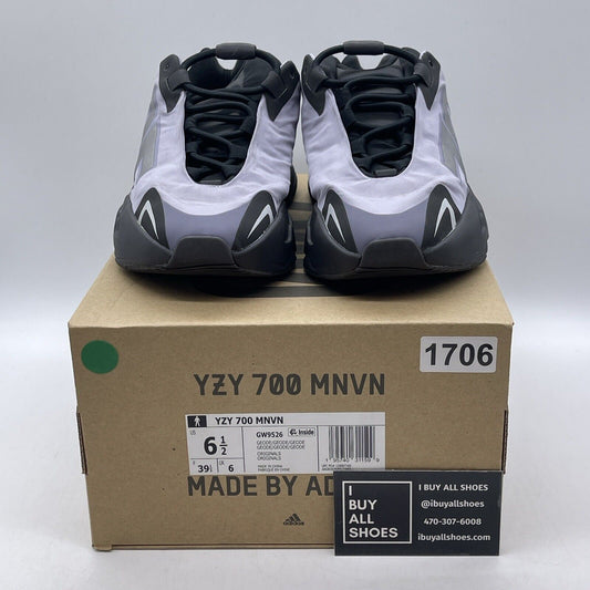Size 6.5 - adidas Yeezy Boost 700 MNVN Geode Purple Black Suede (GW9526)