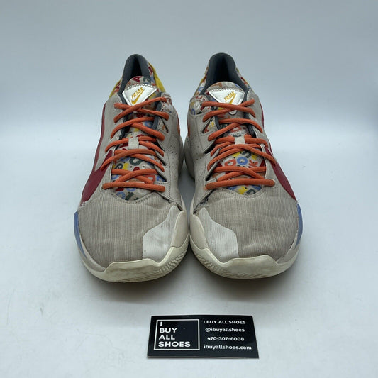 Size 13 - Nike Zoom Freak 2 Letter Bro Brown Blue Red Suede Leather (CW3162-001)