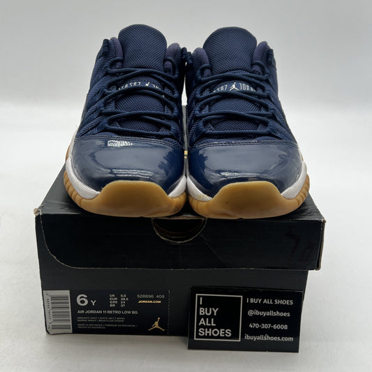 Size 6Y - Air Jordan 11 Retro Mid Navy Gum (528896-405)