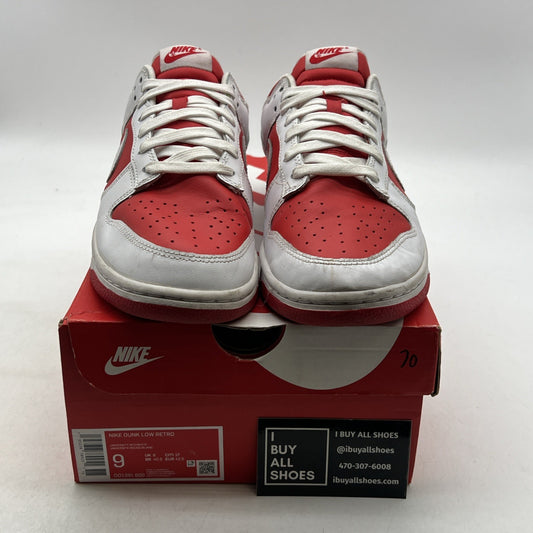 Size 9 - Nike Dunk Low Championship Red (DD1391-600)