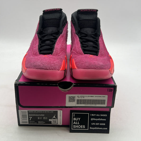 Size 7 - Air Jordan 14 Retro Low Shocking Pink W (DH4121-600)